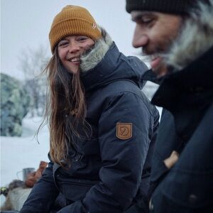 Fjallraven (Fjellreven) Singi Loft Jacket in Navy Blue - Size Medium